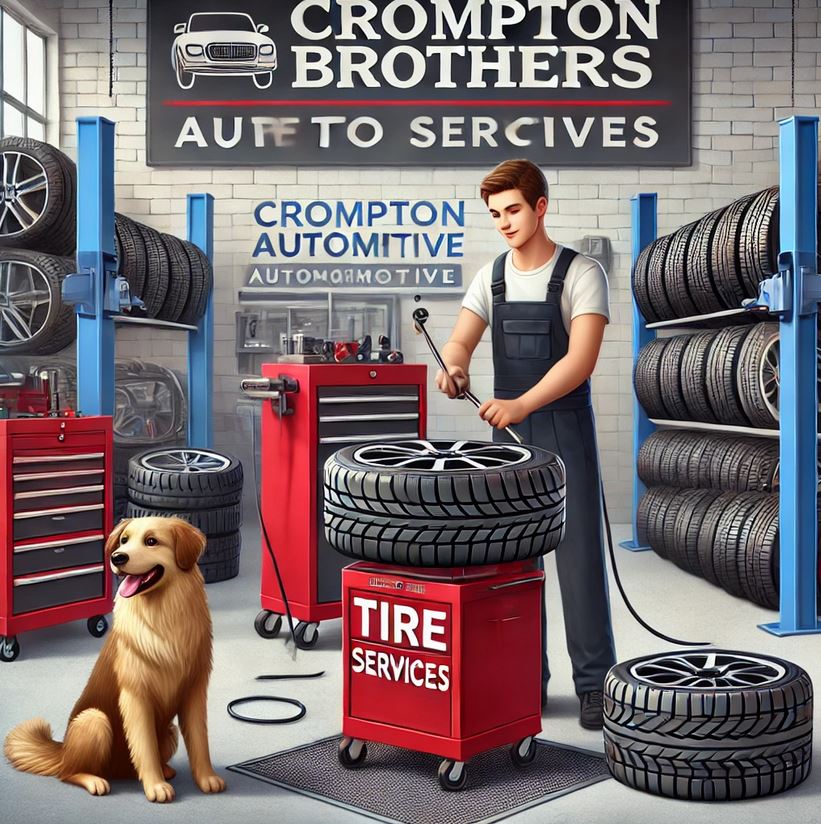 Tire and wheel services Crompton brothers automotive